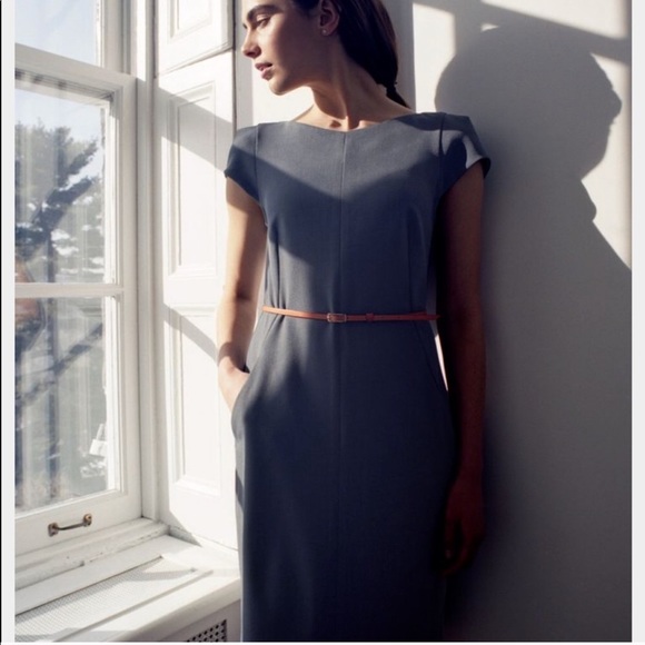 MM Lafleur Dresses & Skirts - MM Lafleur Nisa Dress in Charcoal 4 • Sheath Dress